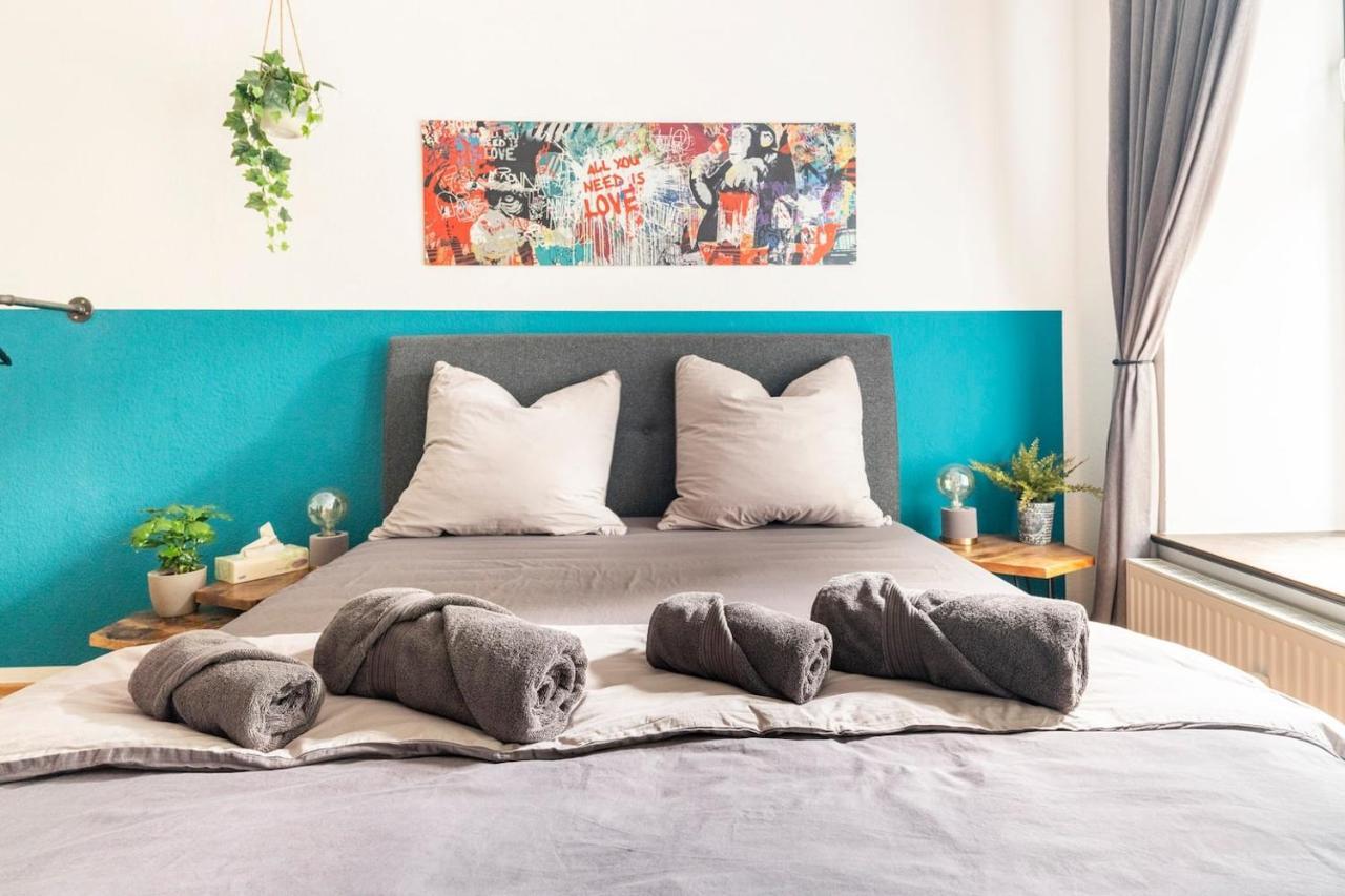 Super Zentrale, Gemutliche Wohnung Mit Balkon Leipzig Ngoại thất bức ảnh